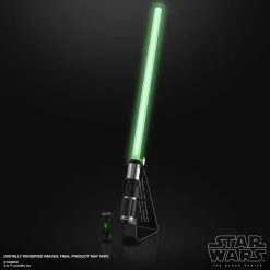 Star Wars: The Book of Boba Fett - Yoda Black Series Force FX Elite Lightsaber 1:1 Scale Life-Size Prop Replica