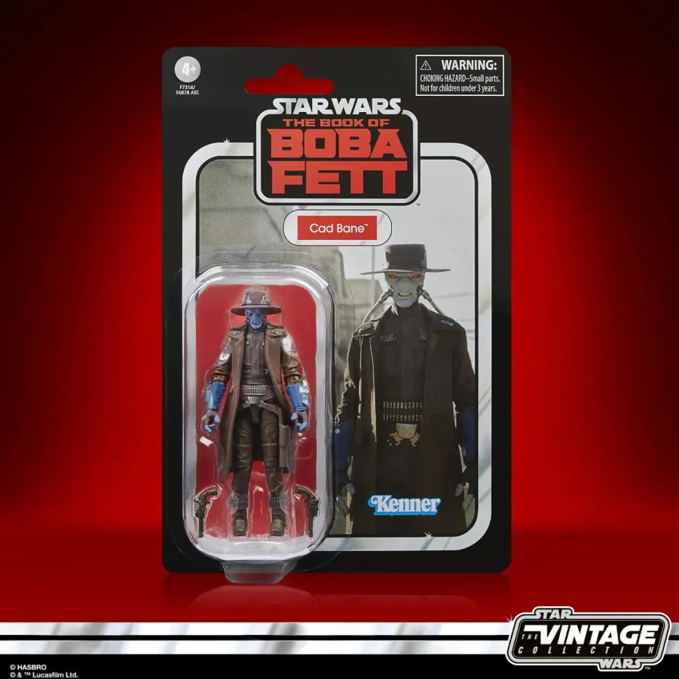 Star Wars: The Book of Boba Fett - Cad Bane Vintage Collection Kenner 3.75" Scale Action Figure
