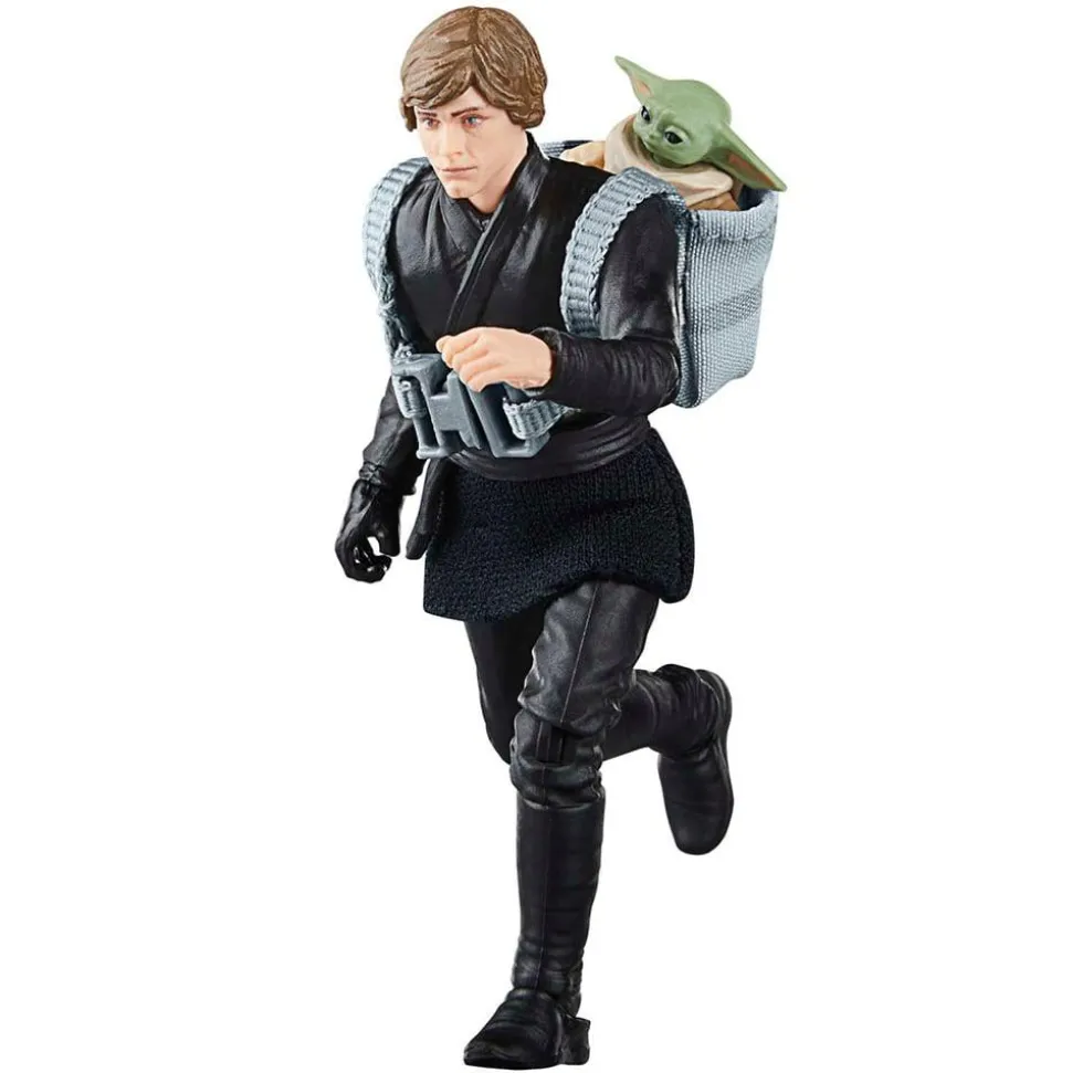 Star Wars: The Book of Boba Fett - Luke Skywalker & Grogu Vintage Collection Kenner Deluxe 3.75" Scale Action Figure 2-Pack