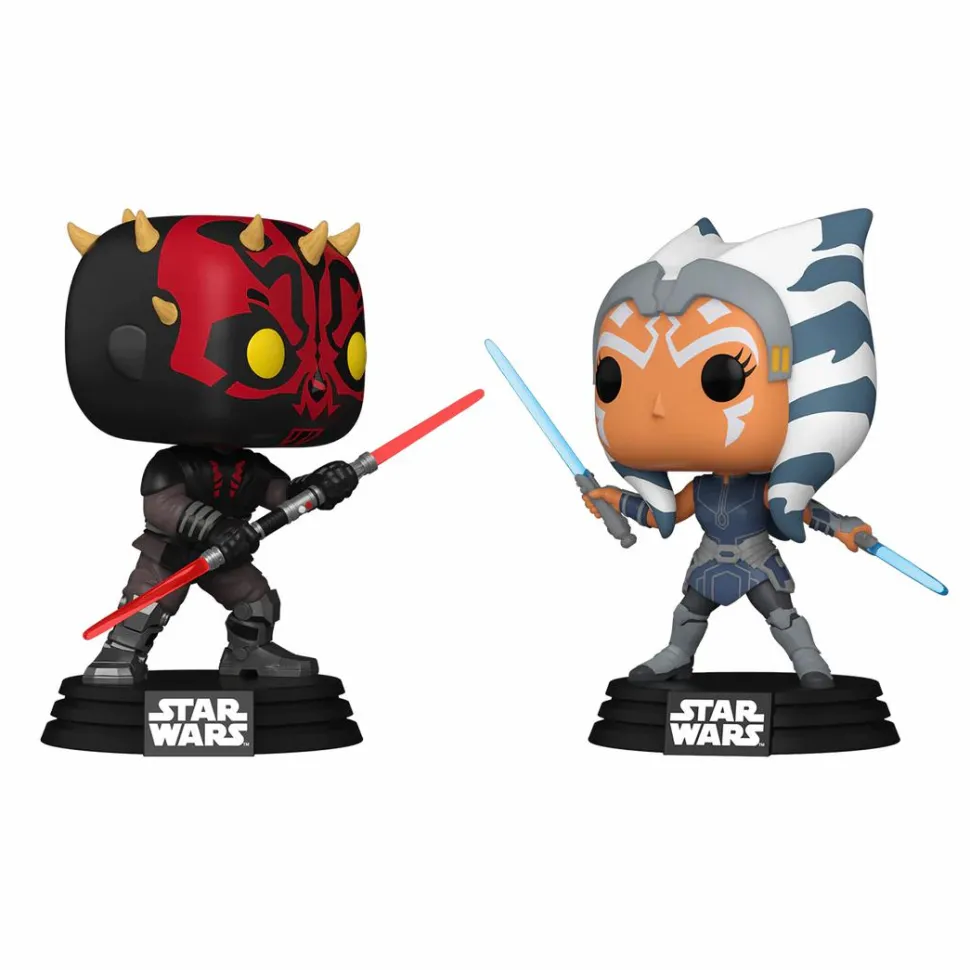 Star Wars: The Clone Wars - Darth Maul vs. Ahsoka Tano Pop! Vinyl Figure 2-Pack