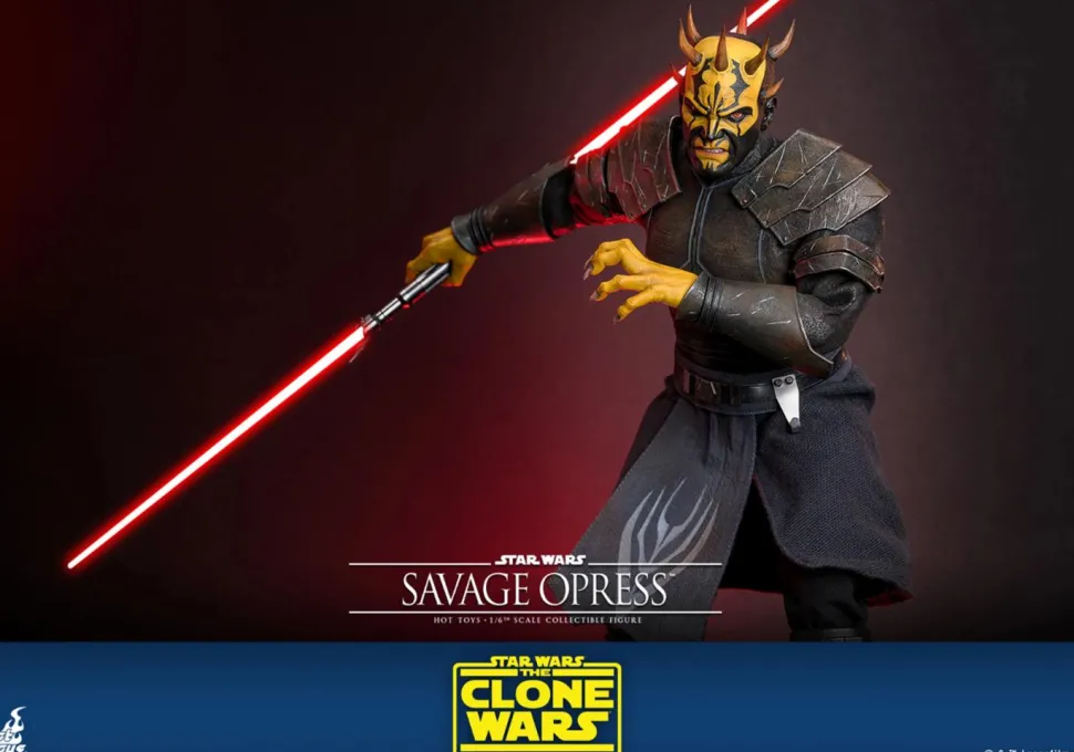 Star Wars: The Clone Wars - Savage Opress 1/6th Scale Hot Toys Action Figure