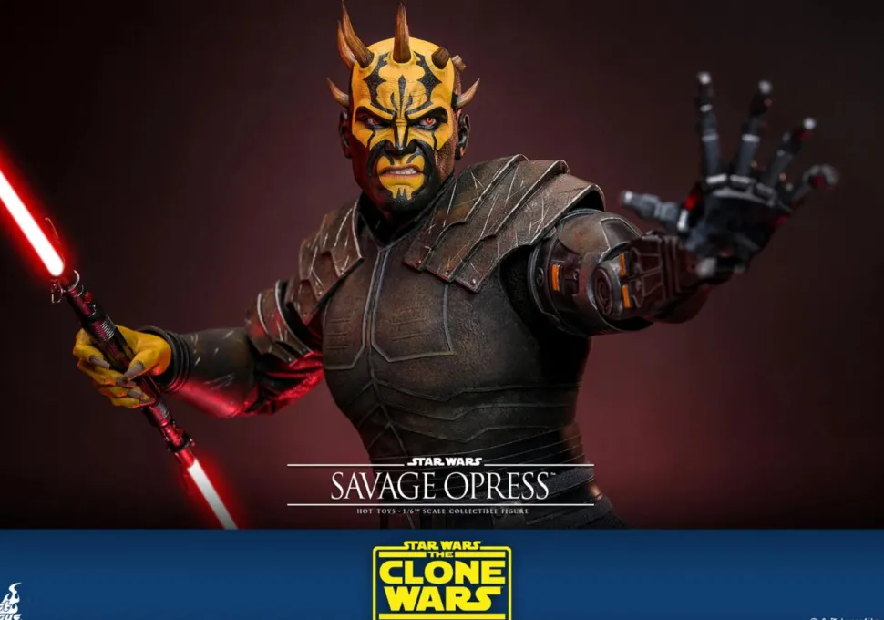 Star Wars: The Clone Wars - Savage Opress 1/6th Scale Hot Toys Action Figure