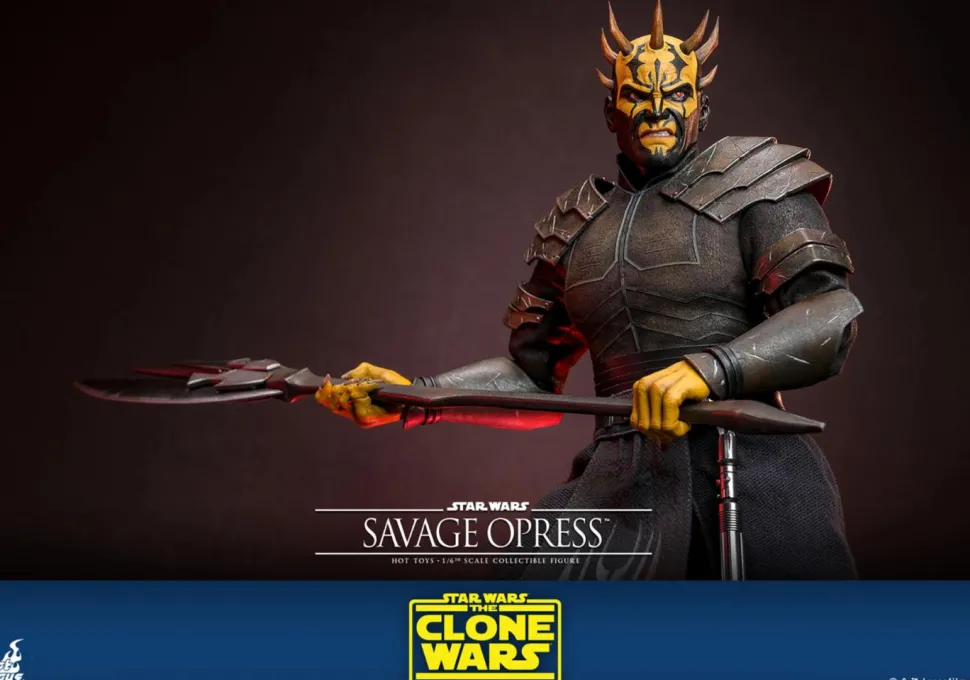 Star Wars: The Clone Wars - Savage Opress 1/6th Scale Hot Toys Action Figure