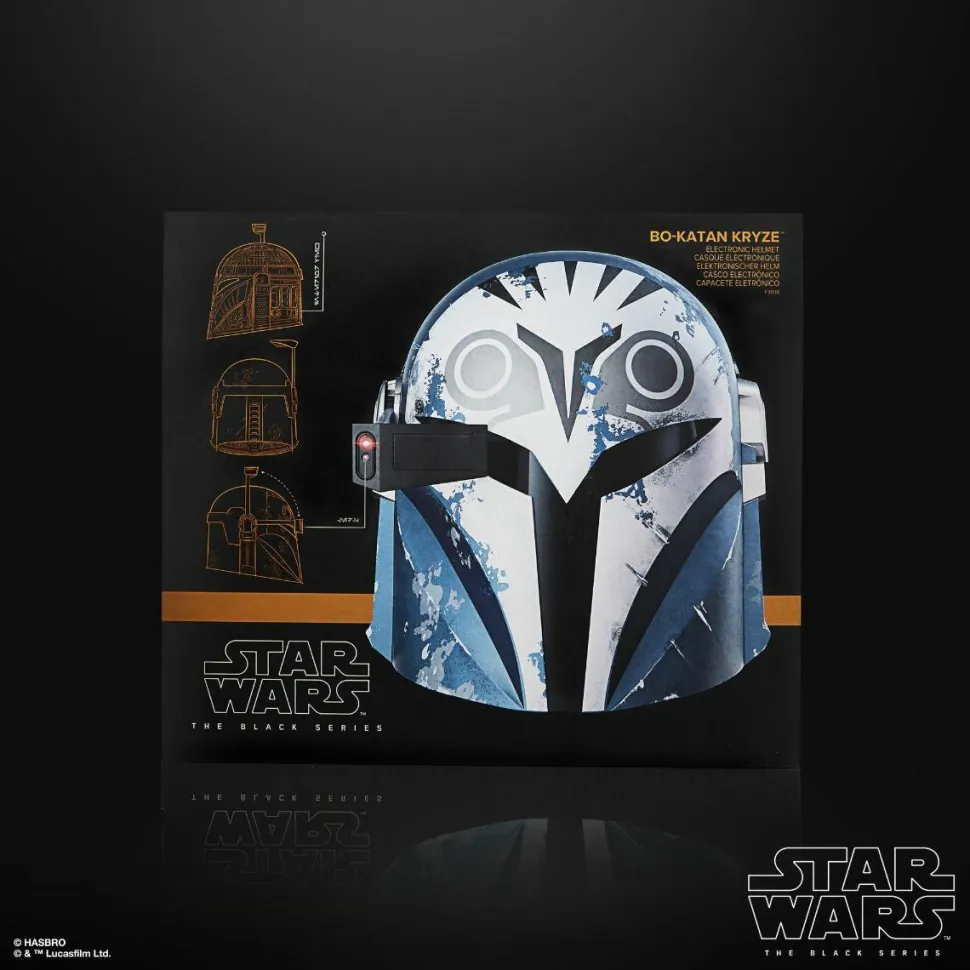 Star Wars: The Clone Wars - Bo-Katan Kryze Black Series 1:1 Life-Size Prop Replica Helmet