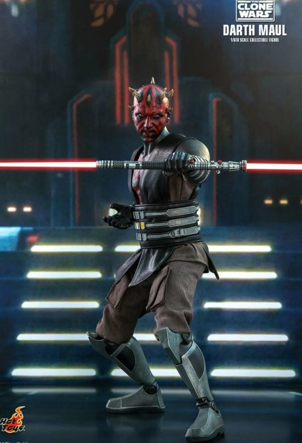 Star Wars: The Clone Wars - Darth Maul 1/6th Scale Hot Toys Action Figure