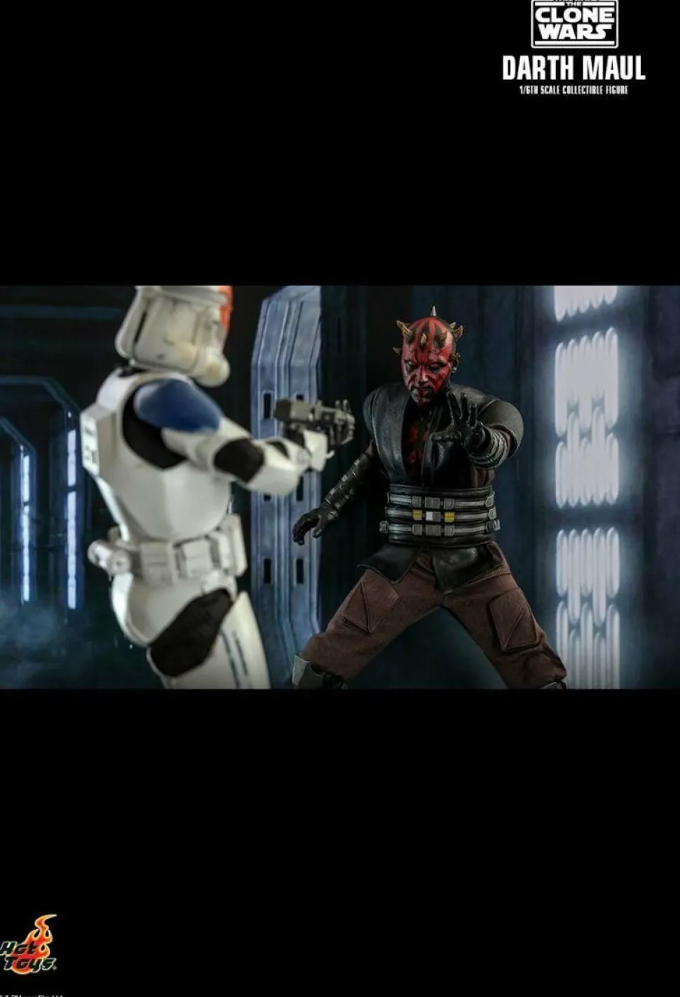 Star Wars: The Clone Wars - Darth Maul 1/6th Scale Hot Toys Action Figure