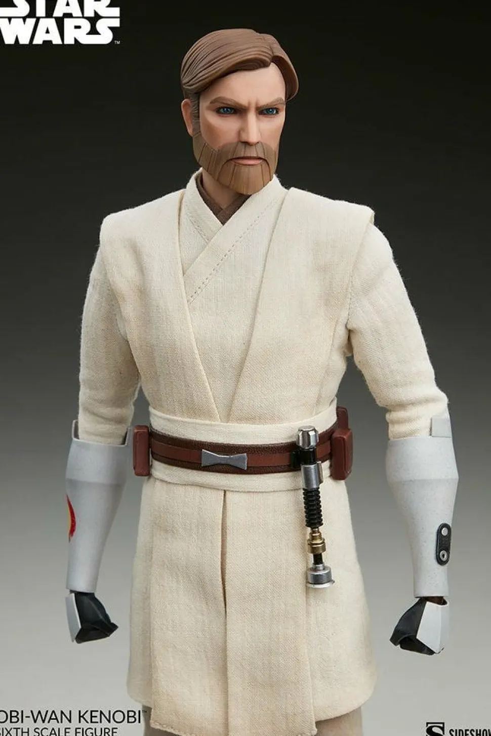 Star Wars: The Clone Wars - Obi-Wan Kenobi 1/6th Scale Action Figure
