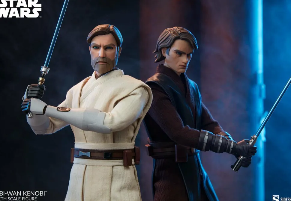 Star Wars: The Clone Wars - Obi-Wan Kenobi 1/6th Scale Action Figure