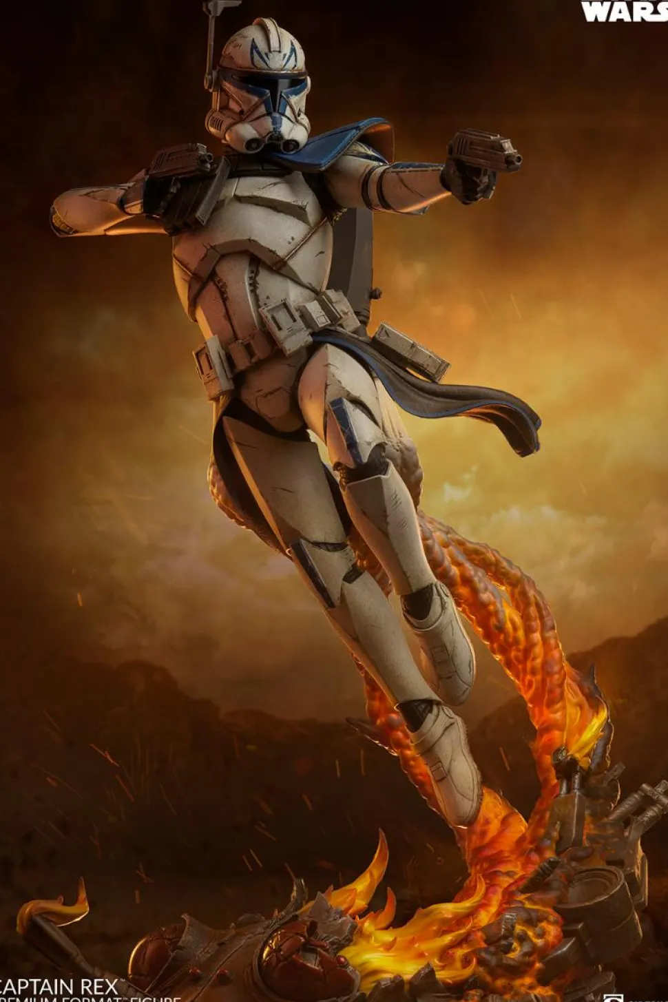 Star Wars: The Clone Wars - Captain Rex Premium Format Statue