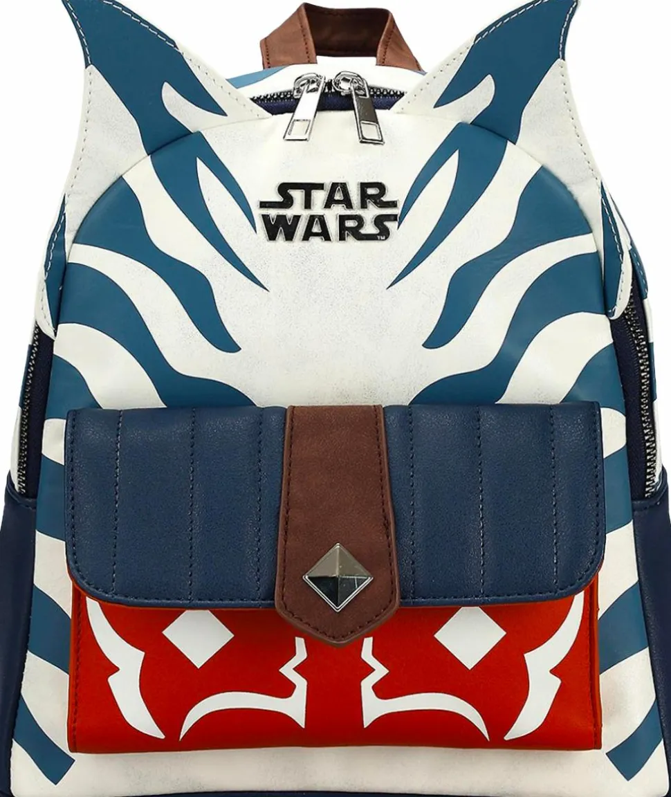 Star Wars: The Clone Wars - Ahsoka Tano Cosplay 10” Faux Leather Mini Backpack