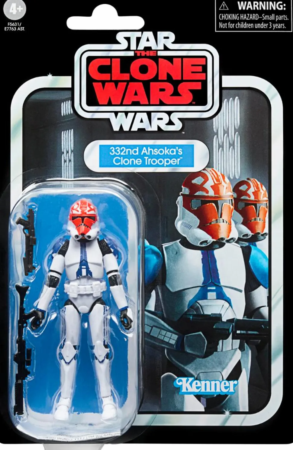 Star Wars: The Clone Wars - 332nd Ahsoka's Clone Trooper Vintage Collection Kenner 3.75” Scale Action Figure