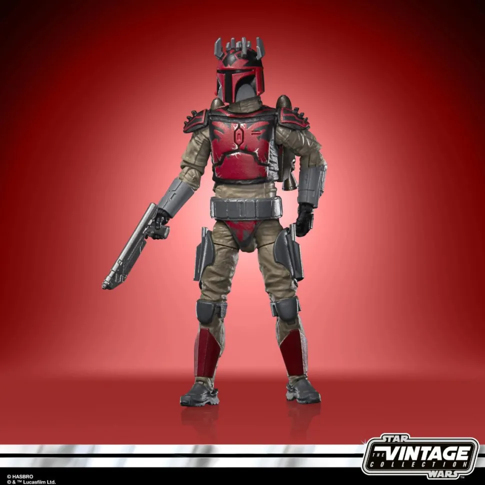 Star Wars: The Clone Wars - Mandalorian Super Commando Captain Vintage Collection Kenner 3.75” Scale Action Figure