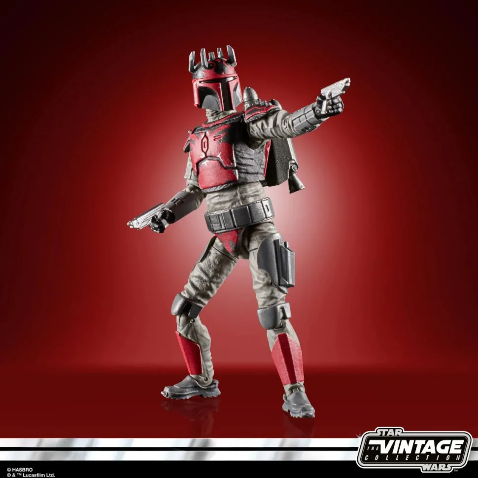 Star Wars: The Clone Wars - Mandalorian Super Commando Captain Vintage Collection Kenner 3.75” Scale Action Figure