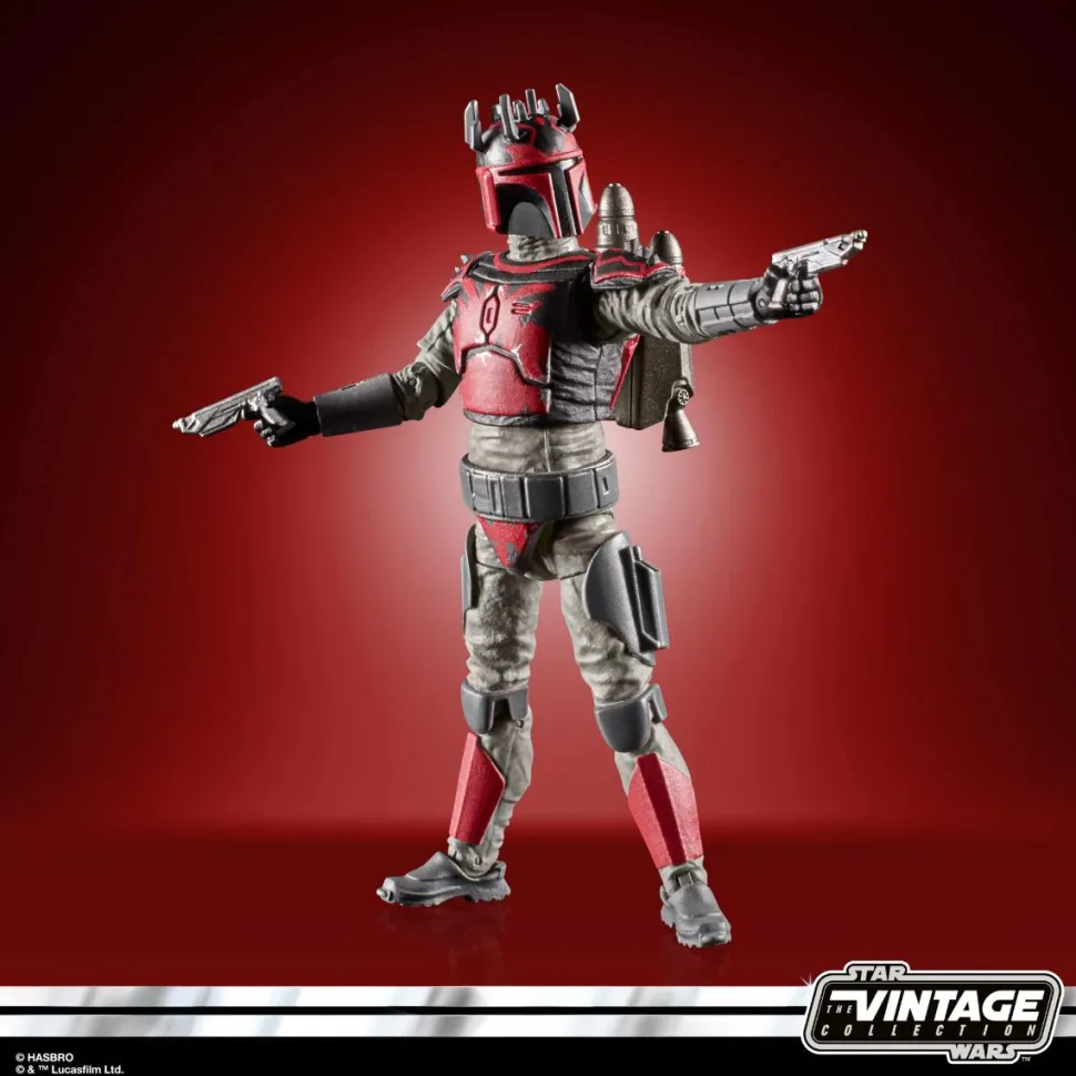 Star Wars: The Clone Wars - Mandalorian Super Commando Captain Vintage Collection Kenner 3.75” Scale Action Figure