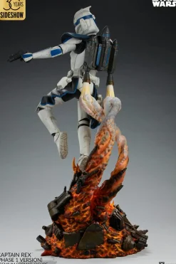 Star Wars: The Clone Wars - Captain Rex (Phase 1 Version) Premium Format Statue (Sideshow Exclusive)