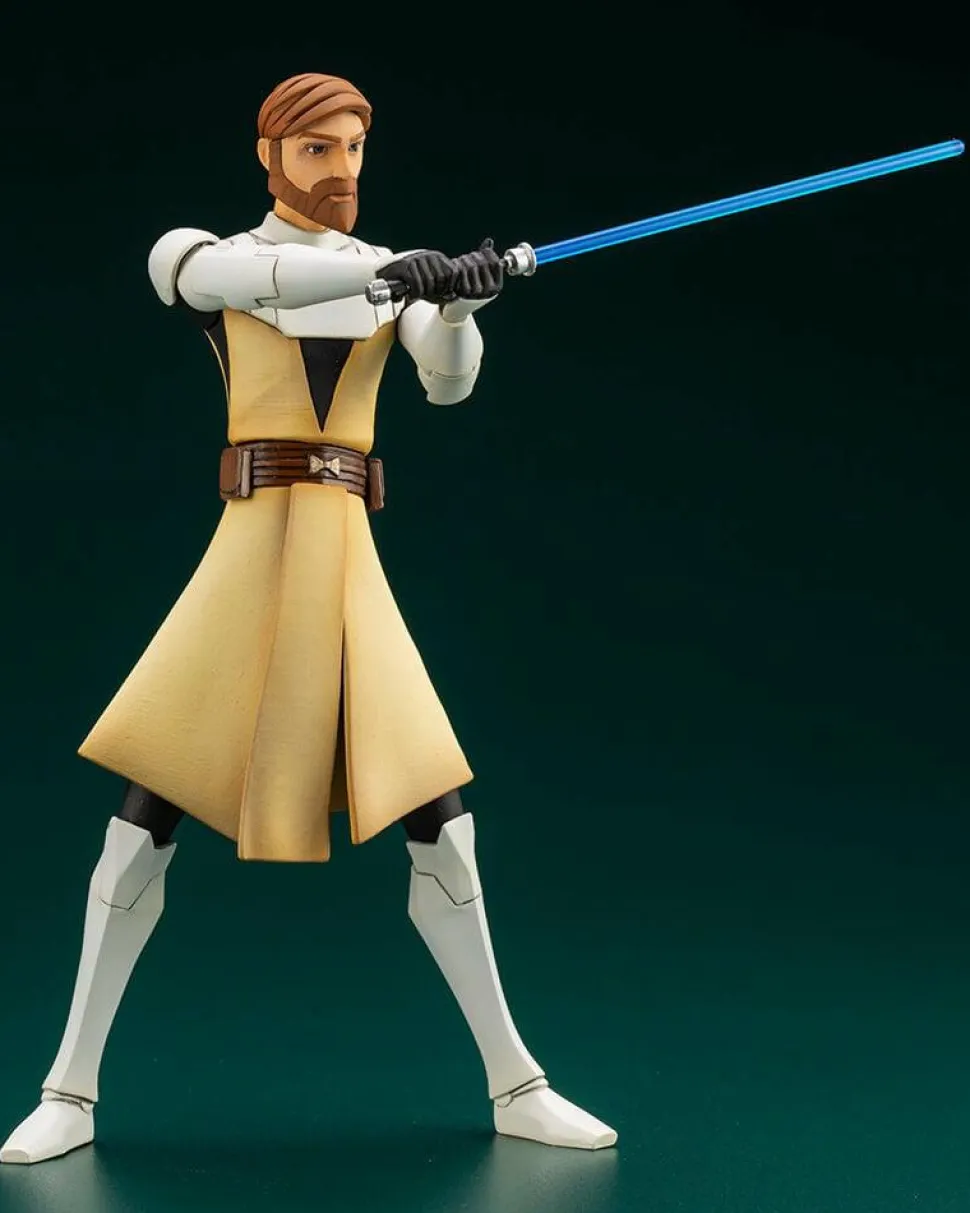 Star Wars: The Clone Wars - Obi-Wan Kenobi ArtFX+ 1/10th Scale Statue