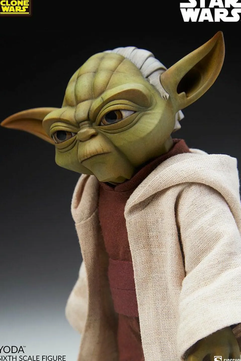 Star Wars: The Clone Wars - Yoda 1/6th Scale Action Figure