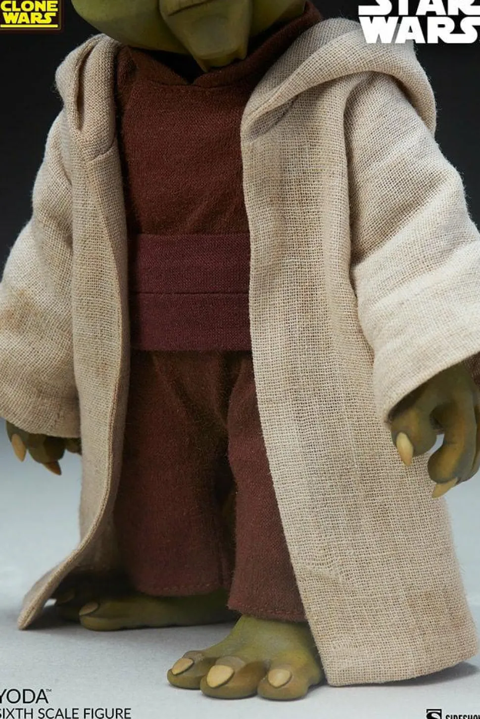 Star Wars: The Clone Wars - Yoda 1/6th Scale Action Figure