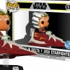 Star Wars: The Clone Wars - Ahsoka Tano in Delta-7B Jedi Starfighter Pop! Rides Vinyl Figure