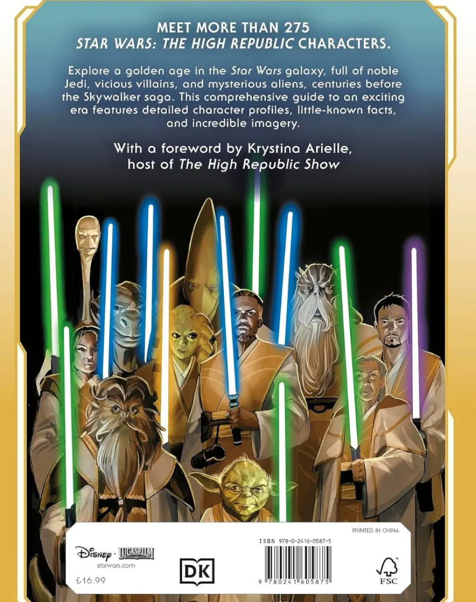 Star Wars: The High Republic - Character Encyclopedia Hardcover Book