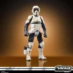 Star Wars: The Mandalorian - Speeder Bike with Scout Trooper & Grogu Vintage Collection Kenner 3.75