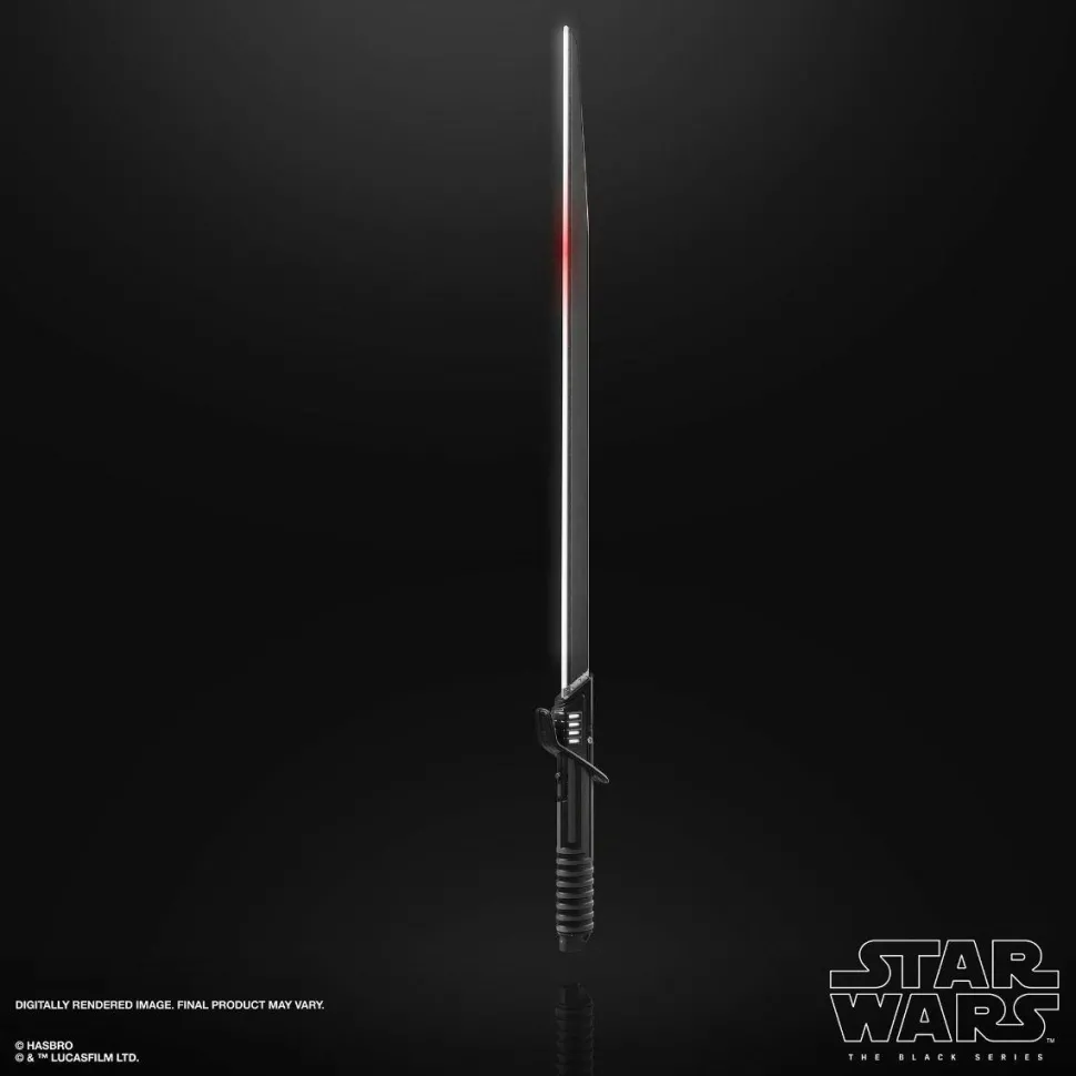 Star Wars: The Mandalorian - Darksaber Black Series Force FX Elite 1:1 Scale Life-Size Prop Replica