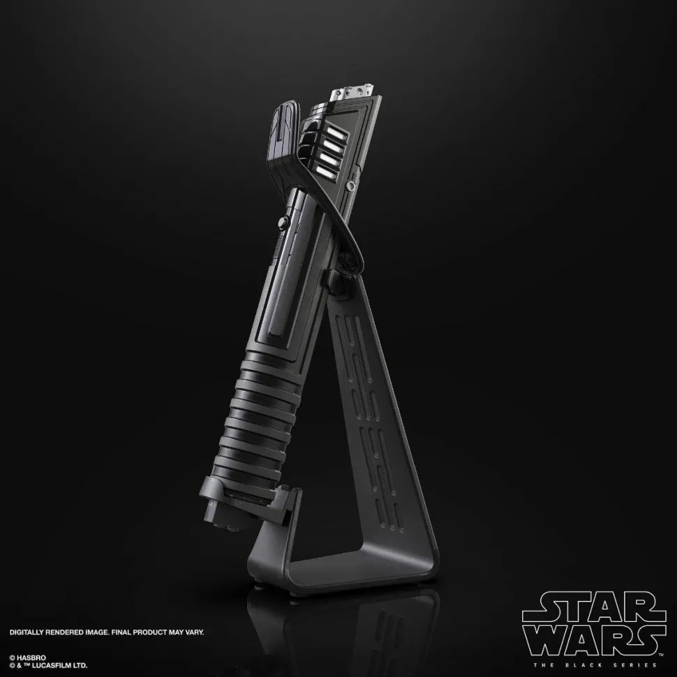 Star Wars: The Mandalorian - Darksaber Black Series Force FX Elite 1:1 Scale Life-Size Prop Replica