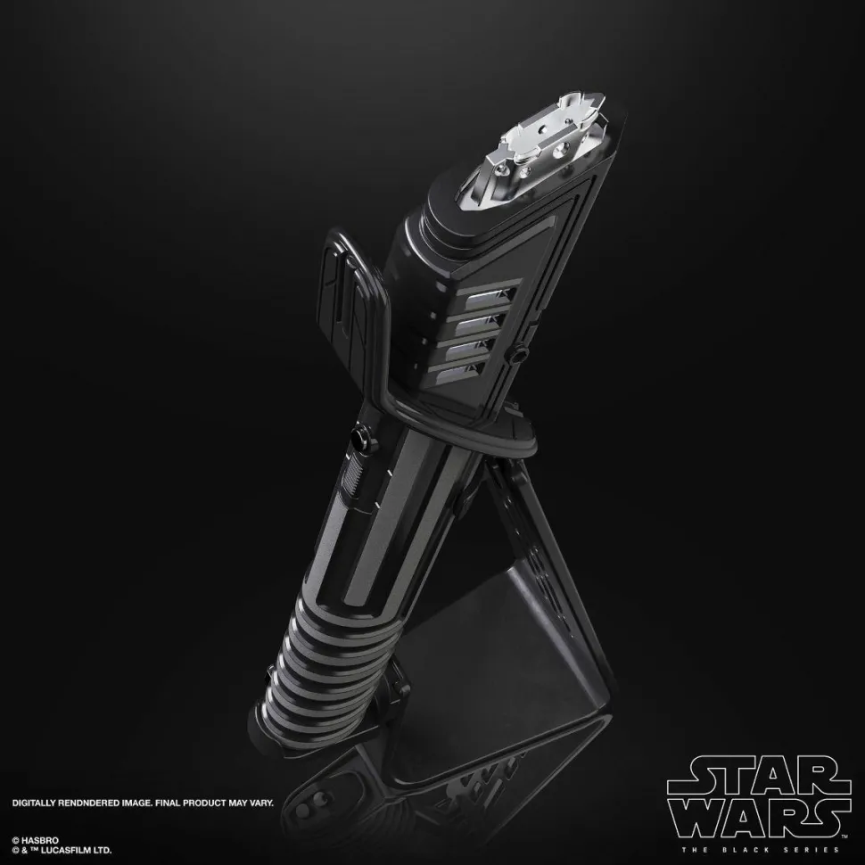 Star Wars: The Mandalorian - Darksaber Black Series Force FX Elite 1:1 Scale Life-Size Prop Replica