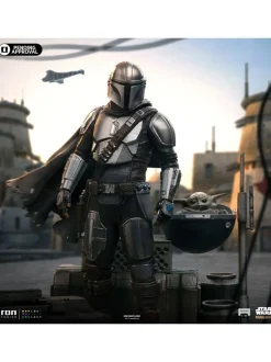 Star Wars: The Mandalorian - Din Djarin & Din Grogu 1/10th Scale Statue