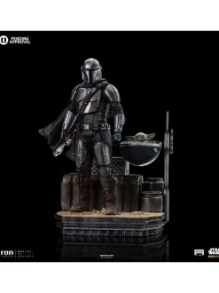 Star Wars: The Mandalorian - Din Djarin & Din Grogu 1/10th Scale Statue