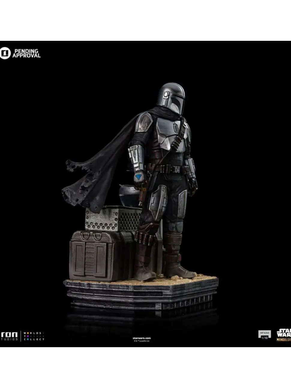 Star Wars: The Mandalorian - Din Djarin & Din Grogu 1/10th Scale Statue