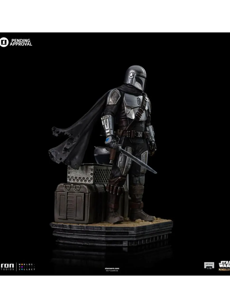 Star Wars: The Mandalorian - Din Djarin & Din Grogu 1/10th Scale Statue