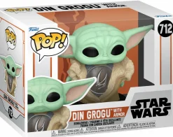 Star Wars: The Mandalorian - Din Grogu with Armor Pop! Vinyl Figure