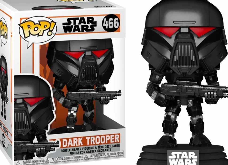 Star Wars: The Mandalorian - Dark Trooper Pop! Vinyl Figure