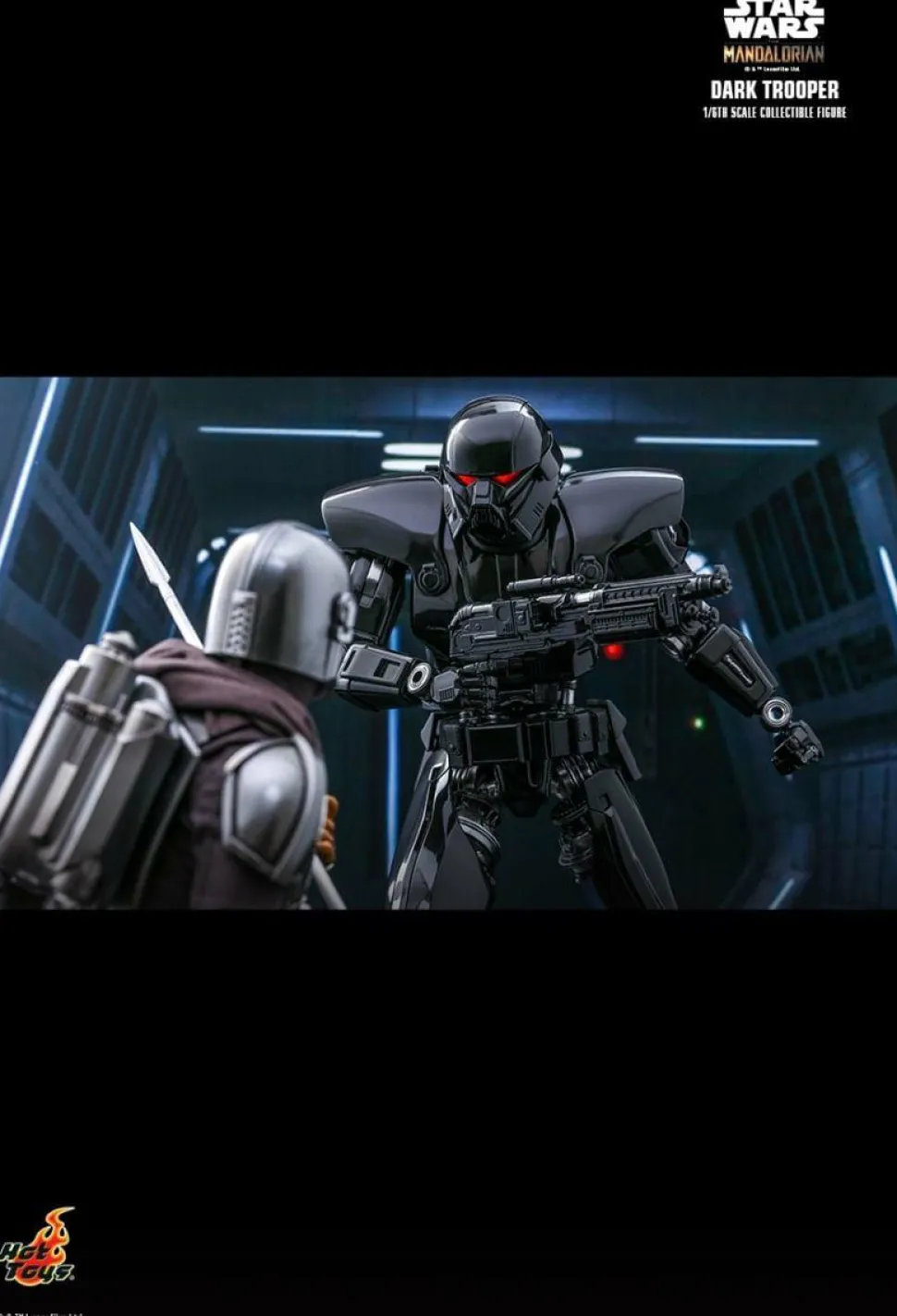 Star Wars: The Mandalorian - Dark Trooper 1/6th Scale Hot Toys Action Figure