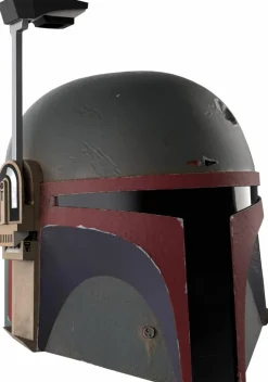 Star Wars: The Mandalorian - Boba Fett (Re-Armored) Premium Electronic The Black Series 1:1 Scale Life-Size Helmet Replica
