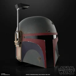 Star Wars: The Mandalorian - Boba Fett (Re-Armored) Premium Electronic The Black Series 1:1 Scale Life-Size Helmet Replica