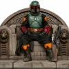 Star Wars: The Mandalorian - Boba Fett on Throne Deluxe 1/10th Scale Statue