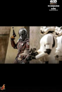 Star Wars: The Mandalorian - The Mandalorian & Blurrg 1/6th Scale Hot Toys Action Figure 2-Pack