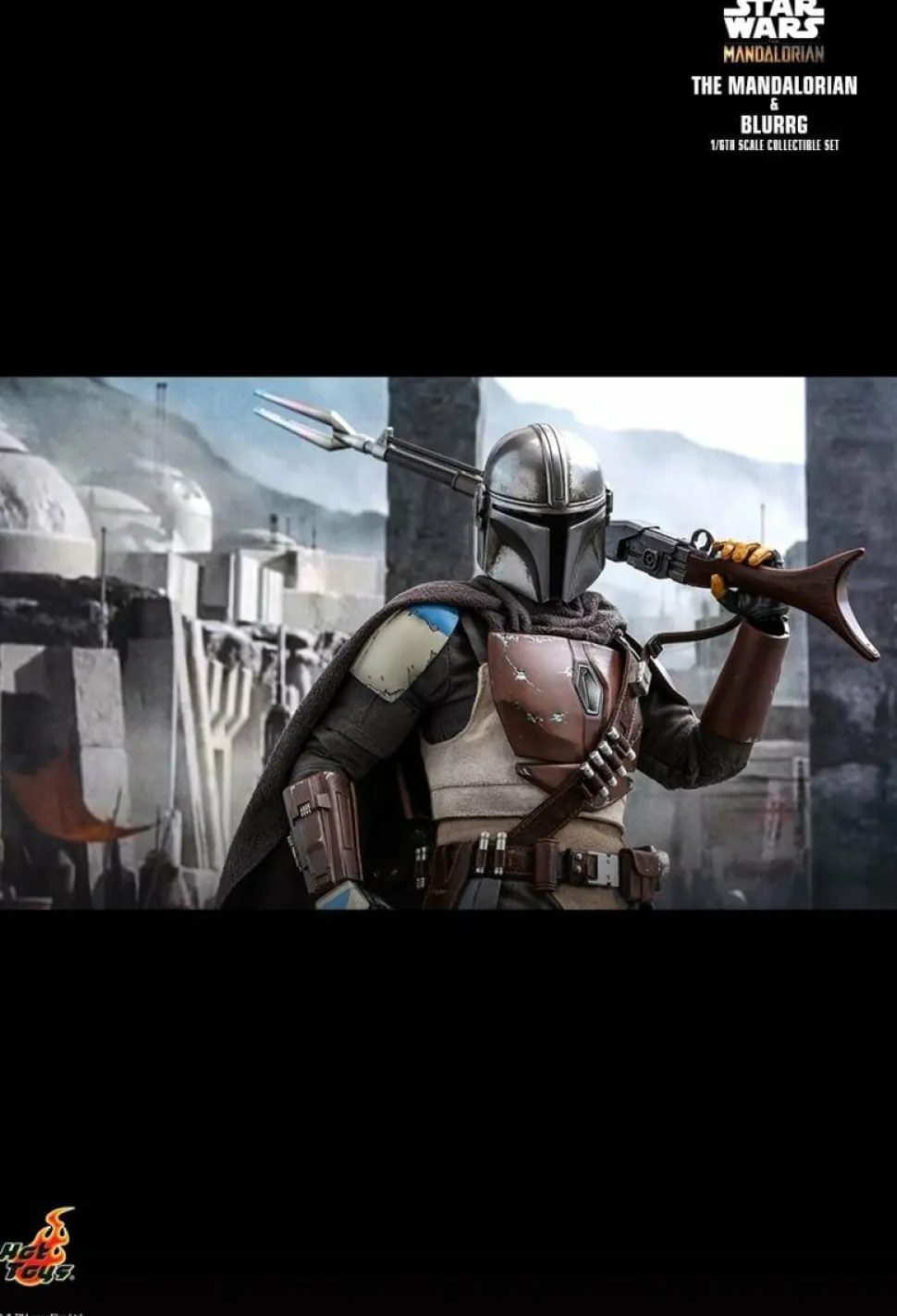 Star Wars: The Mandalorian - The Mandalorian & Blurrg 1/6th Scale Hot Toys Action Figure 2-Pack