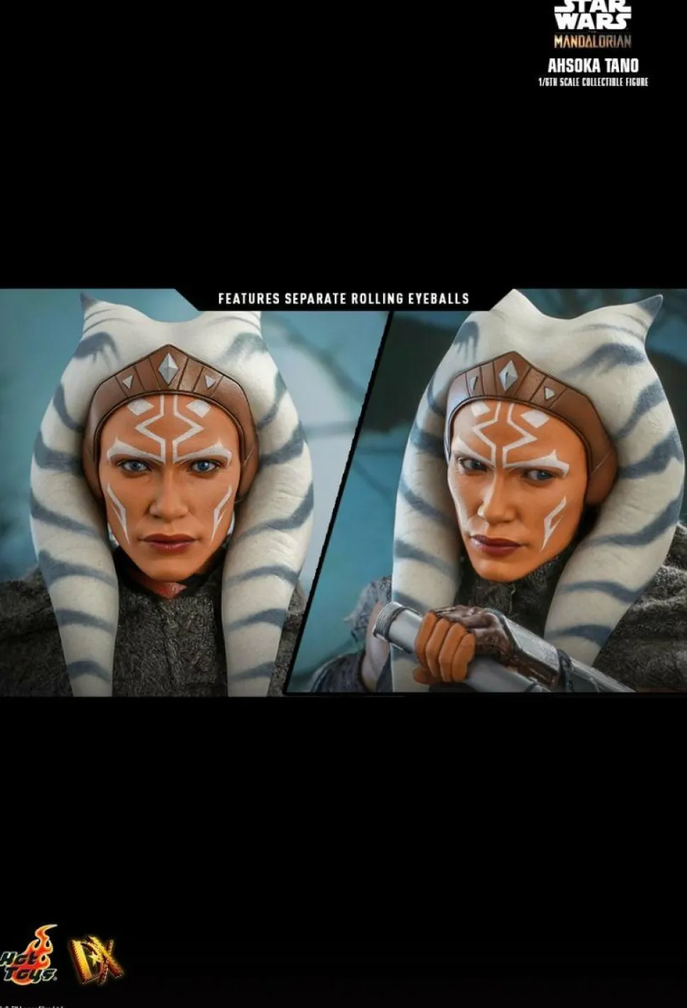 Star Wars: The Mandalorian - Ahsoka Tano 1/6th Scale Hot Toys Action Figure