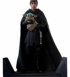 Star Wars: The Mandalorian - Luke Skywalker & Grogu Premier Collection 10” Statue