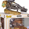 Star Wars: The Mandalorian - The Mandalorian on Speeder (with Grogu) Pop! Rides Vinyl Figure (Funko / Popcultcha Exclusive)