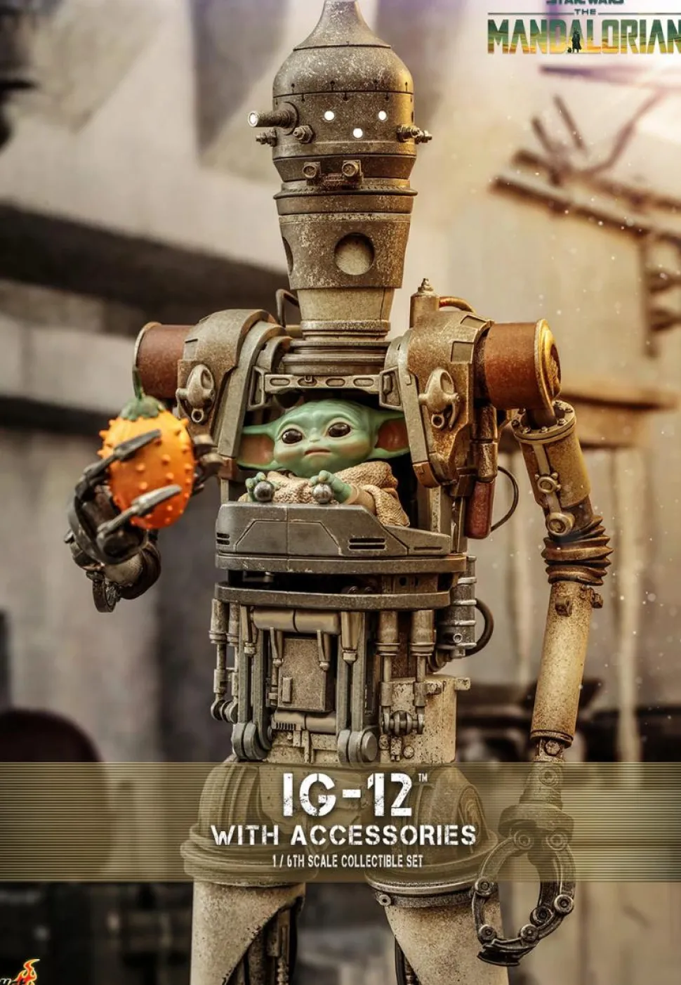 Star Wars: The Mandalorian - IG-12 with Accessories 1/6th Scale Hot Toys Action Figure