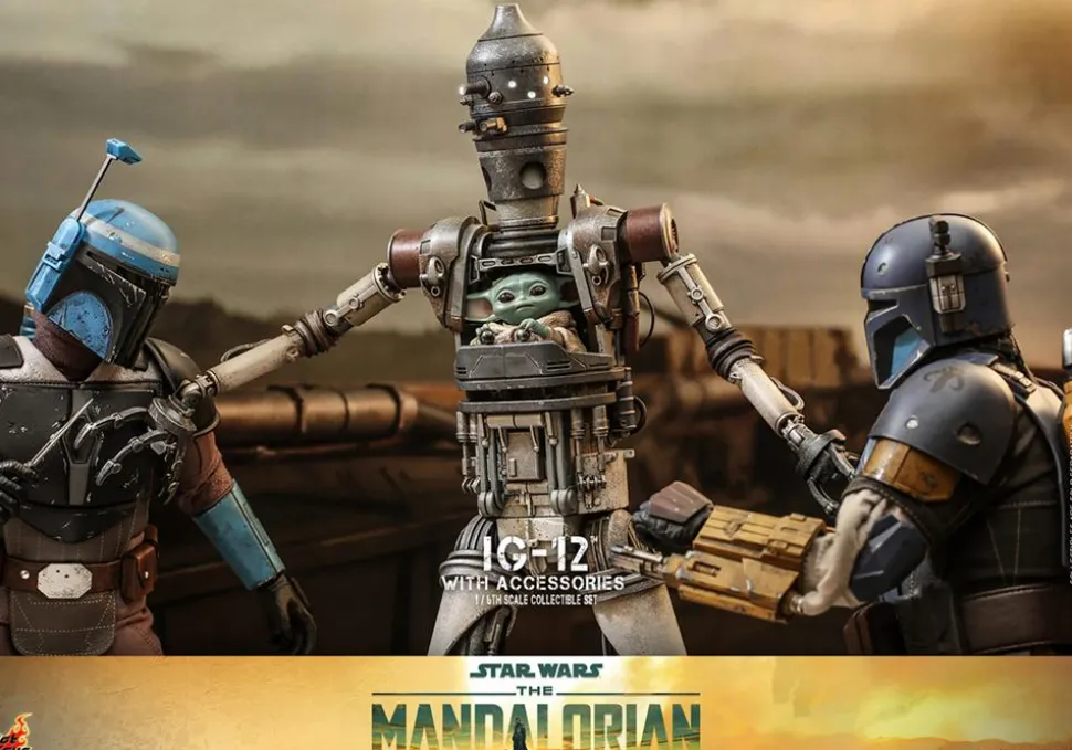 Star Wars: The Mandalorian - IG-12 with Accessories 1/6th Scale Hot Toys Action Figure