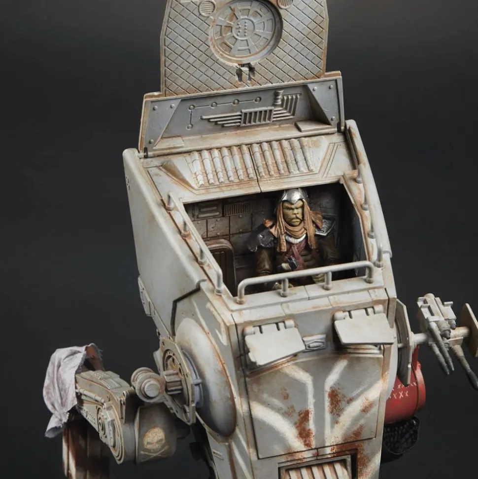 Star Wars: The Mandalorian - AT-ST Raider with Klatooinian Raider Vintage Collection Kenner 3.75" Scale Action Figure Vehicle Playset