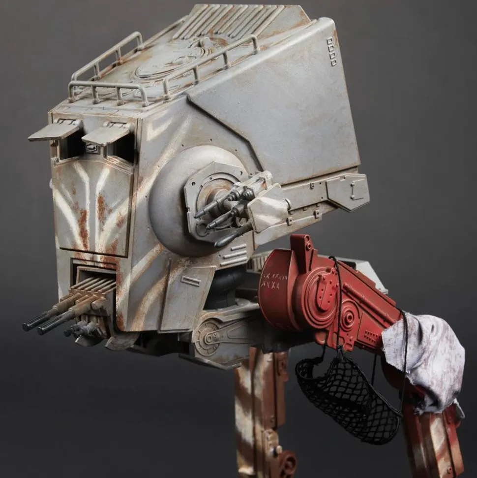 Star Wars: The Mandalorian - AT-ST Raider with Klatooinian Raider Vintage Collection Kenner 3.75" Scale Action Figure Vehicle Playset