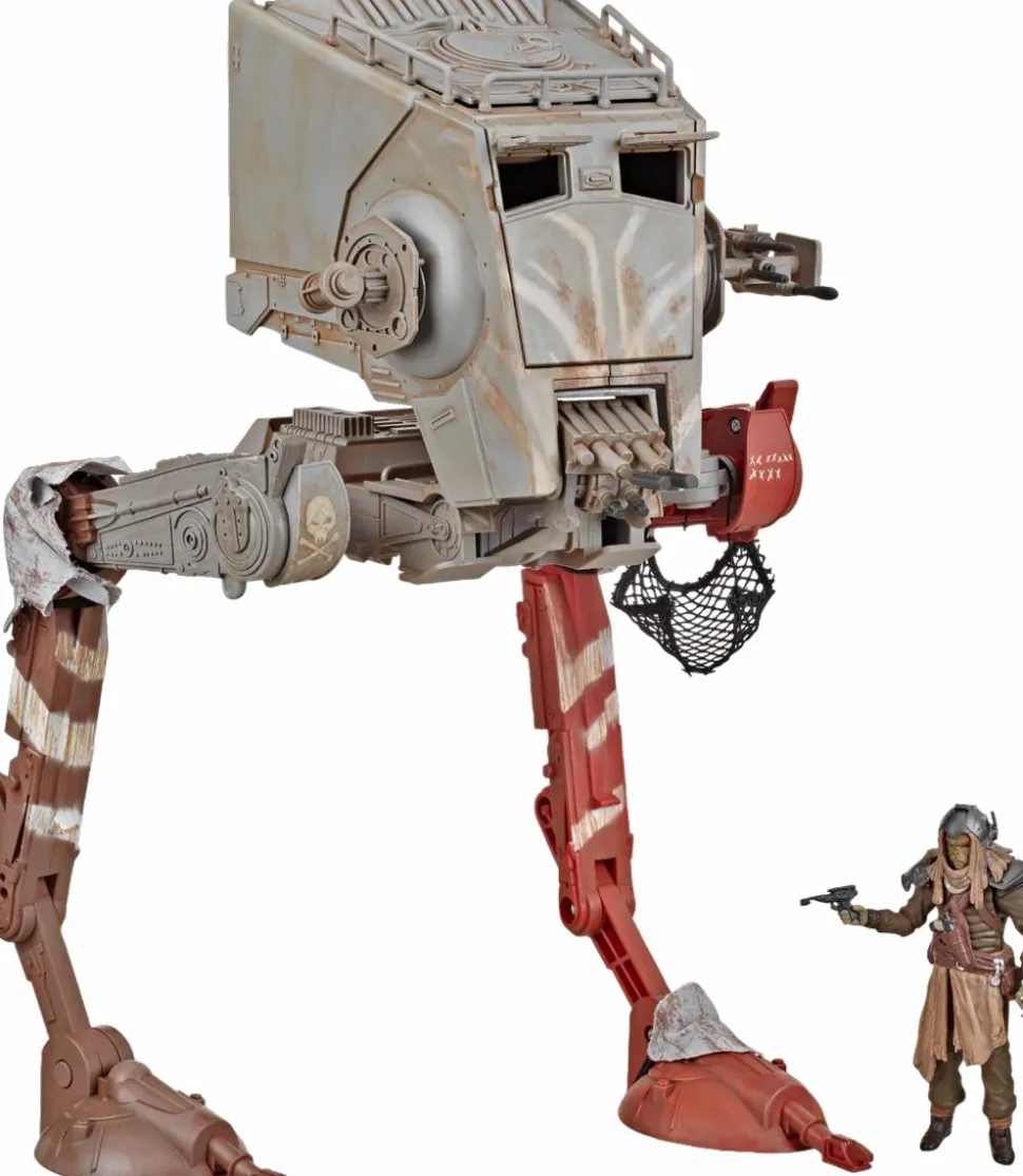 Star Wars: The Mandalorian - AT-ST Raider with Klatooinian Raider Vintage Collection Kenner 3.75" Scale Action Figure Vehicle Playset