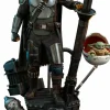 Star Wars: The Mandalorian - The Mandalorian & The Child Deluxe 1/4 Scale Hot Toys Action Figure 2-Pack (Battery Compliant)