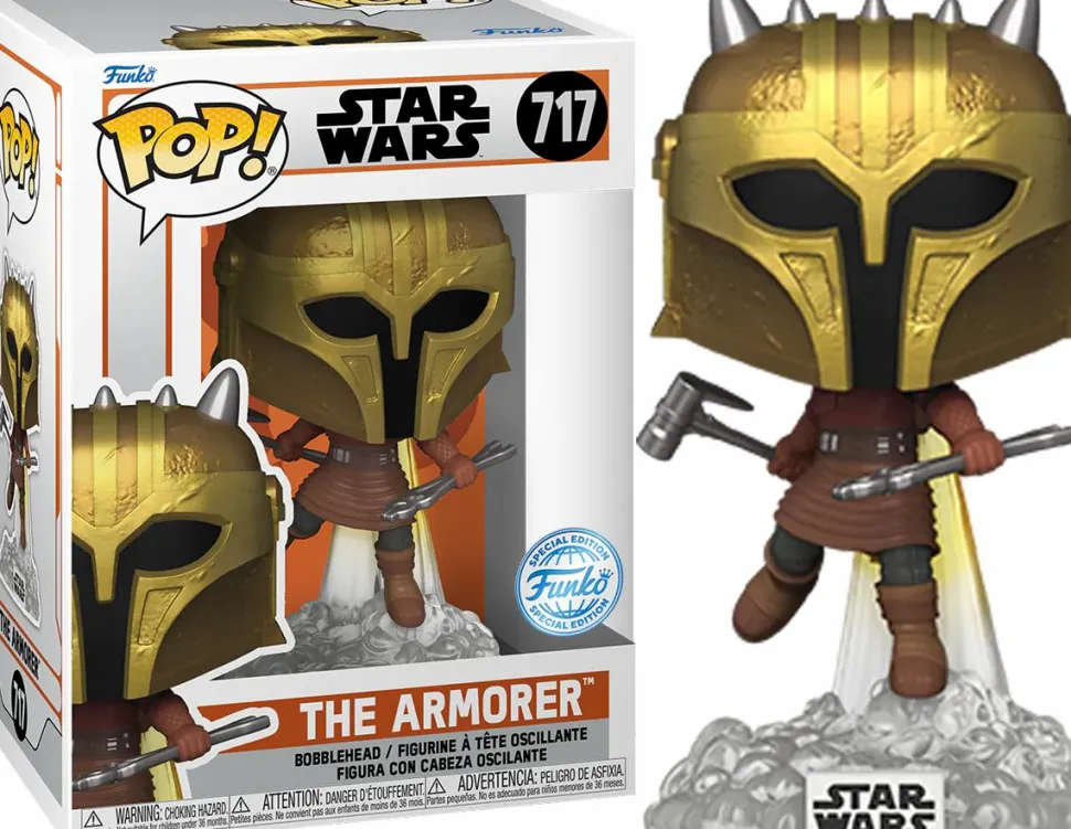 Star Wars: The Mandalorian - The Armorer with Jetpack Pop! Vinyl Figure